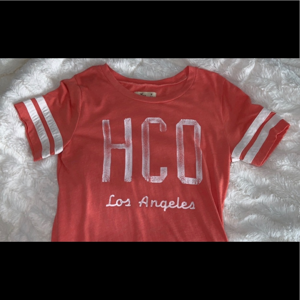 Coral Hollister T-Shirt